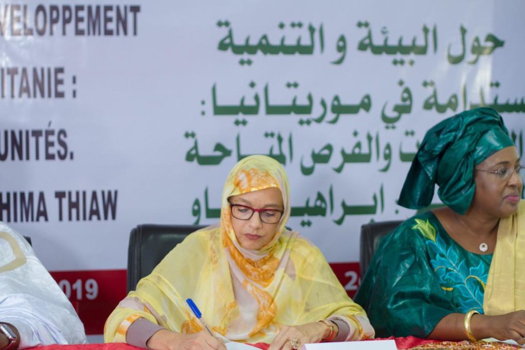 Mariem Bekaye, ministre de l’environnement et du développement durable