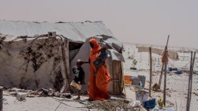 Riyad, quartier périphérique de Nouakchott, 17/04/2020/ Crédit photo : Lamine Sy