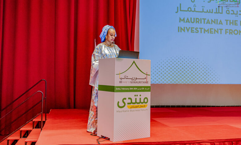 Mme Hawa Abou Moussa Diallo, en marge du Business Forum organisé lors de la journée nationale de la Mauritanie à Doha. Crédit photo: True Vision